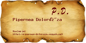 Pipernea Doloróza névjegykártya